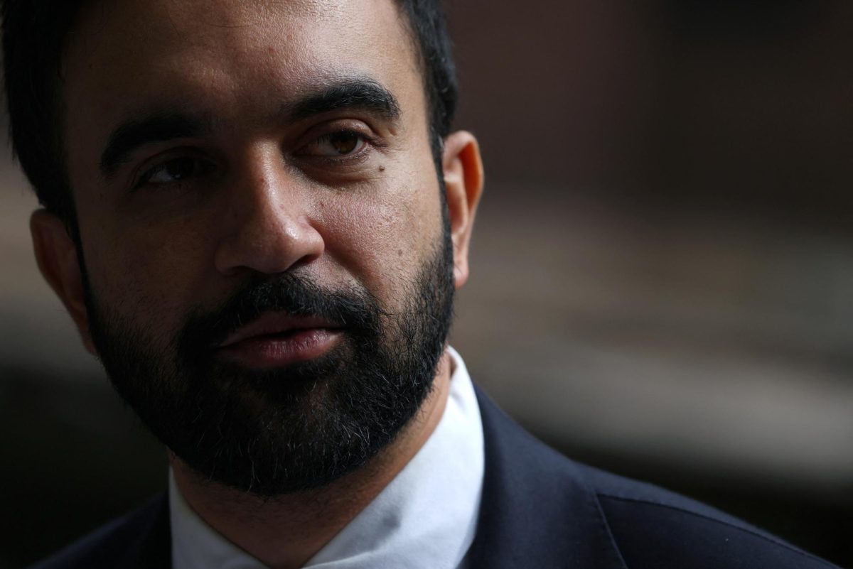 New York City mayoral candidate Zohran Mamdani speaks to the media during a press conference in New York City, U.S.,September 29, 2025. REUTERS/Shannon Stapleton