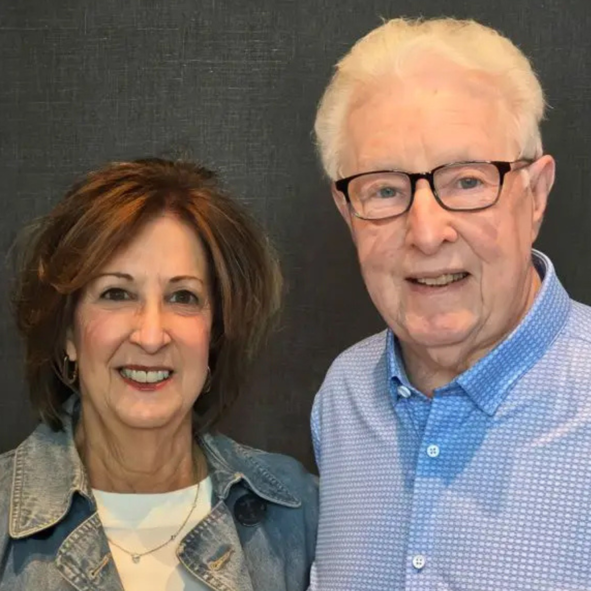 Madeleine Elkins and Harvey Wallace