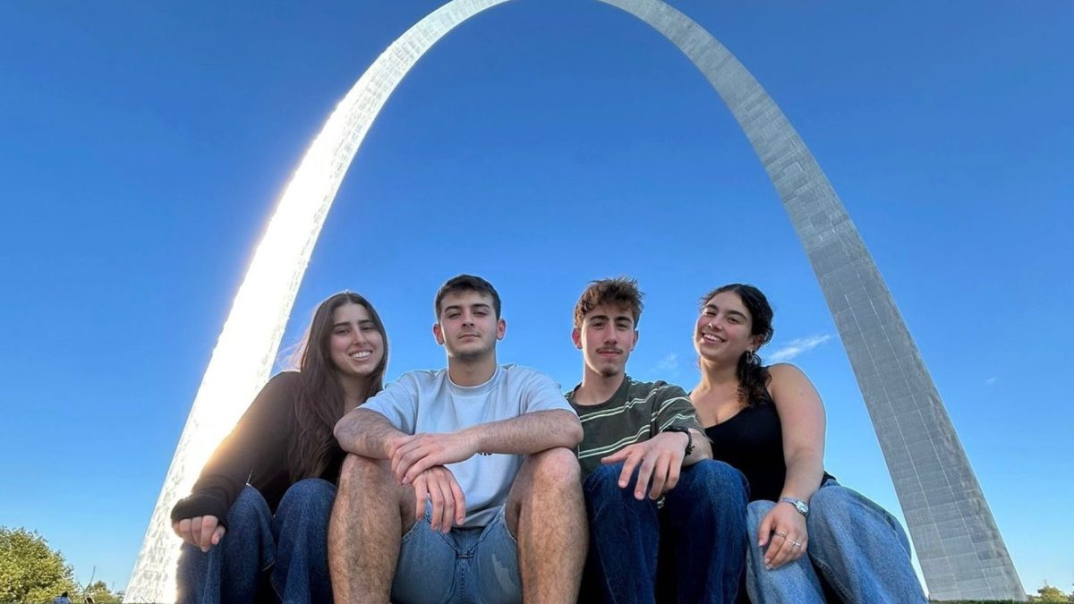 From left: Yuval, Ofir, Itay and Naomi are the four current Israeli Shinshinim serving in St. Louis.