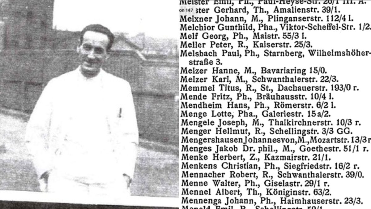 A St. Louis man found his father’s name next to Josef Mengele’s