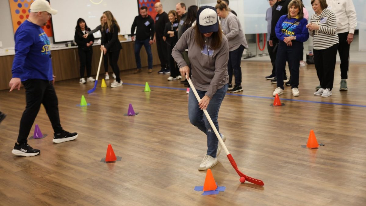 Hockey slaloms, marshmallows and a hunt for Steve: Inside the J’s wildest fundraiser