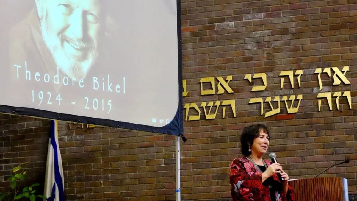 Aimee Ginsburg Bikel presenting “The Magic Of Theo Bikel: A Centennial Celebration.”