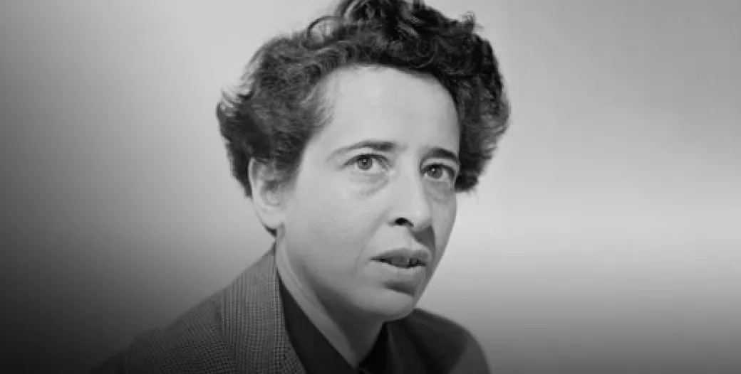 Hannah Arendt. 