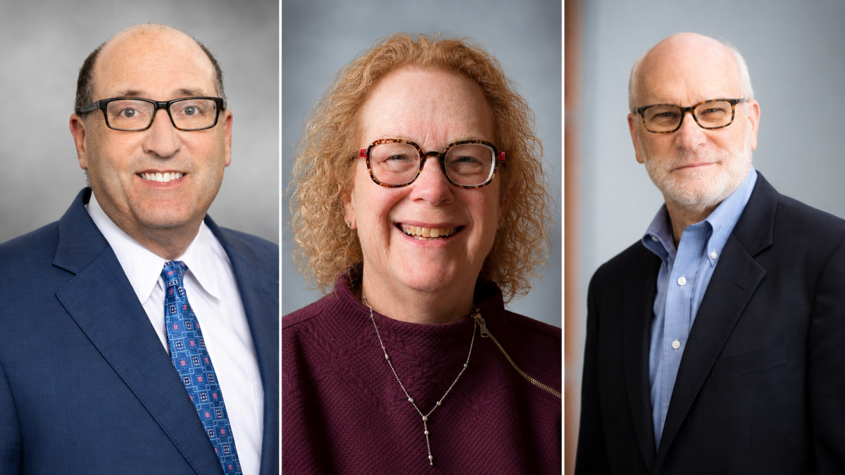 Jimmy Deutsch, Rosalie Stein, and Bob Tucker