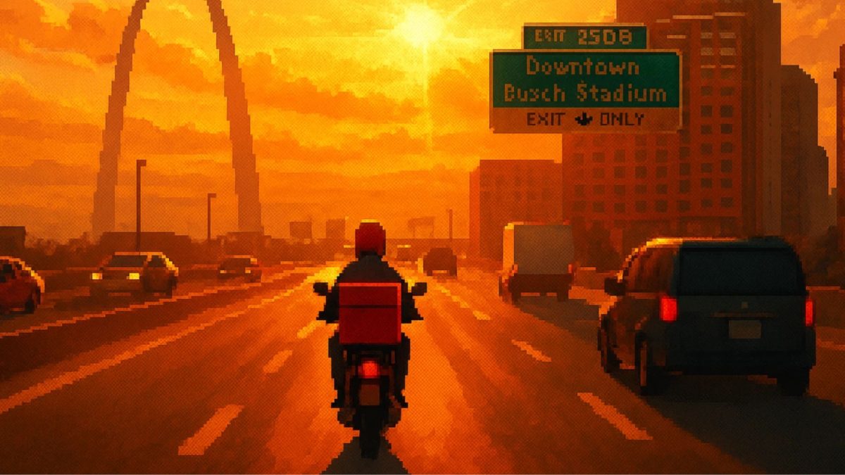 An in-process still from "Coyote Time," a video game designed by artist Alice Bucknell. It will be part of the Counterpublic exhibition, which launches in September.
