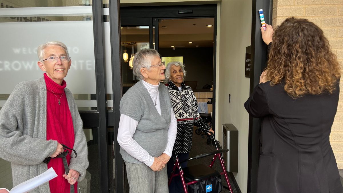Residents helped choose where the mezuzahs belong at Crown Center