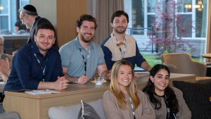 Young Jewish professionals came for career advice. They got something bigger