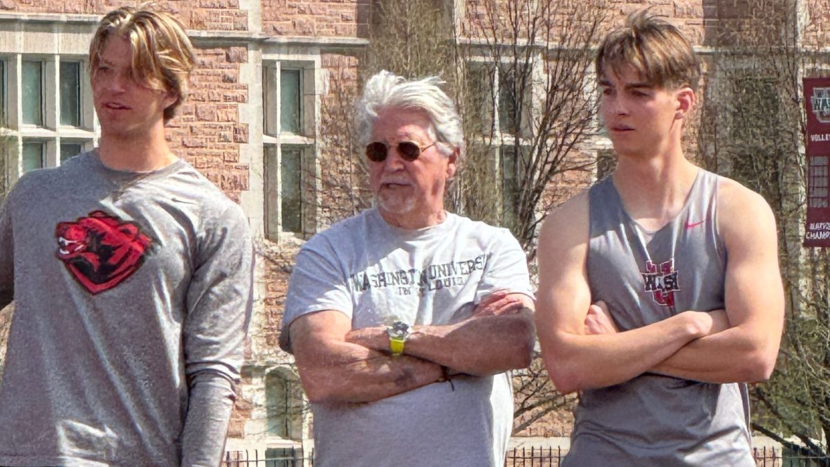 Retired for more than a decade, Richard Lincoff coaches track athletes at Washington University, is an active volunteer and competes in track events.