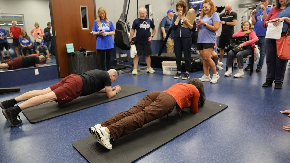 She planned to hold a plank for 15 minutes. Then she shocked everyone at the J