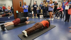 She planned to hold a plank for 15 minutes. Then she shocked everyone at the J