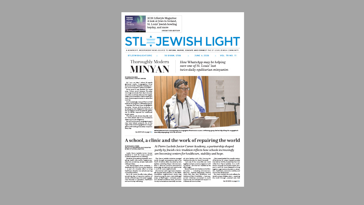 Jewish Light E-Edition: June 3, 2026