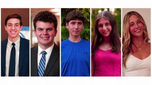 Omri Snir, Seth Leichliter, Ben Cutler and Eliana Wax and Peyton Cooper.