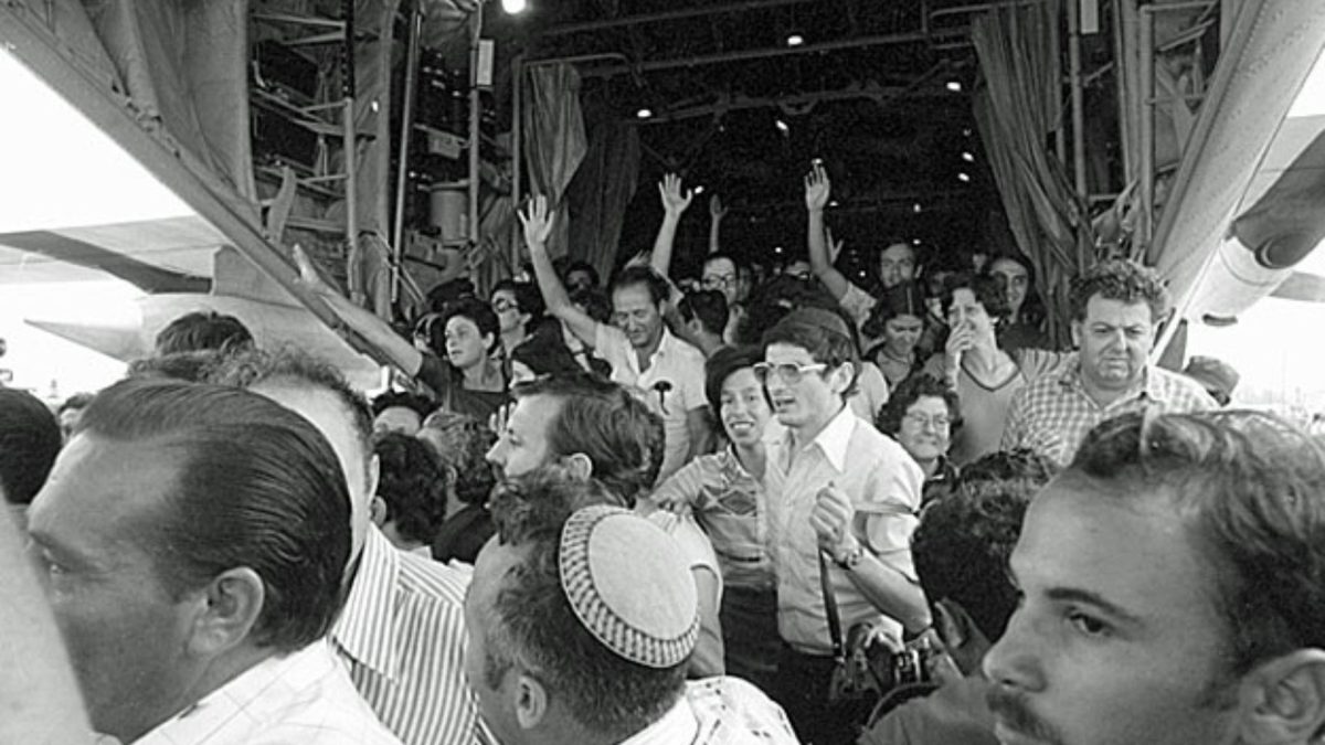 In Entebbe the hostages thought they were about to die. Then they heard Hebrew.