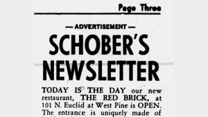 The first "newsletter" from the April 1, 1964
