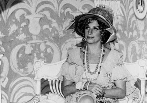Photo of Barbara Streisand from a 1975 television special Funny Girl to funny Lady. The special was to promote the film Funny Lady. (Public Domain) 